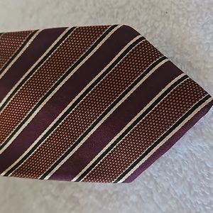 Barbara Blank | Men's Classic Stripe 100% Silk Tie
